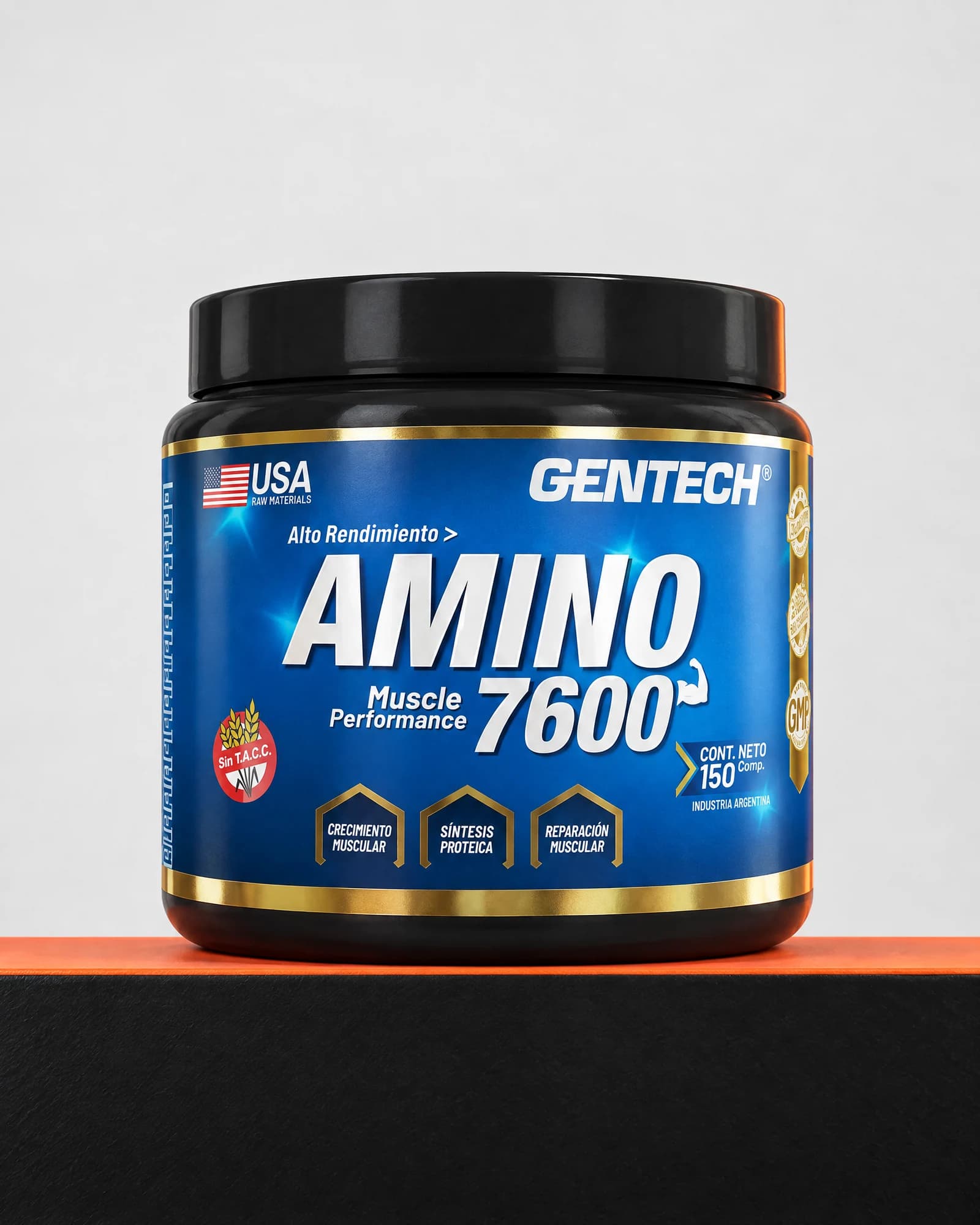 Gentech Amino 7600, 150 comprimidos