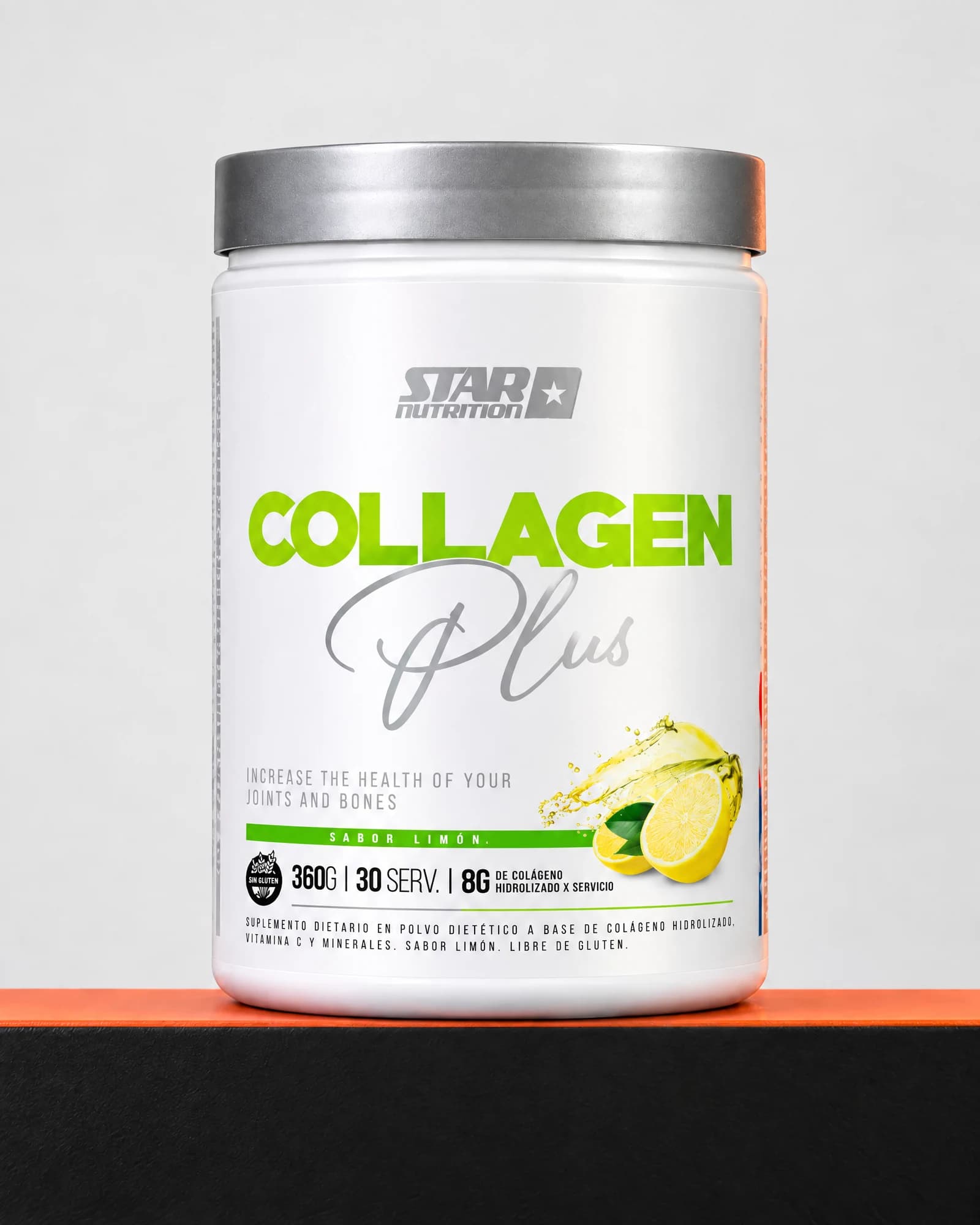 Star Nutrition Collagen Plus sabor limón, 360 g
