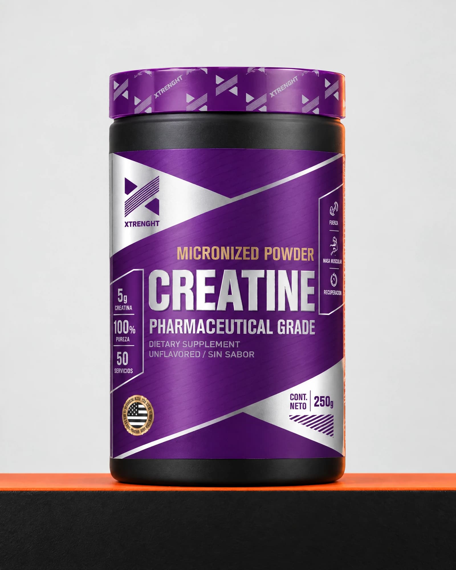 Xtrenght Creatine Pharmaceutical Grade 250 g