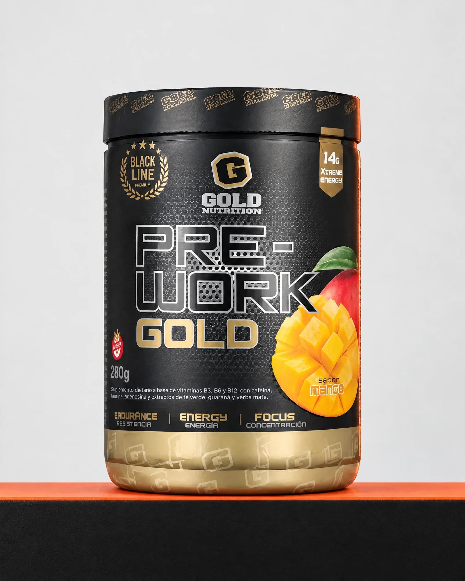 Gold Nutrition Pre-Work Gold 280 g