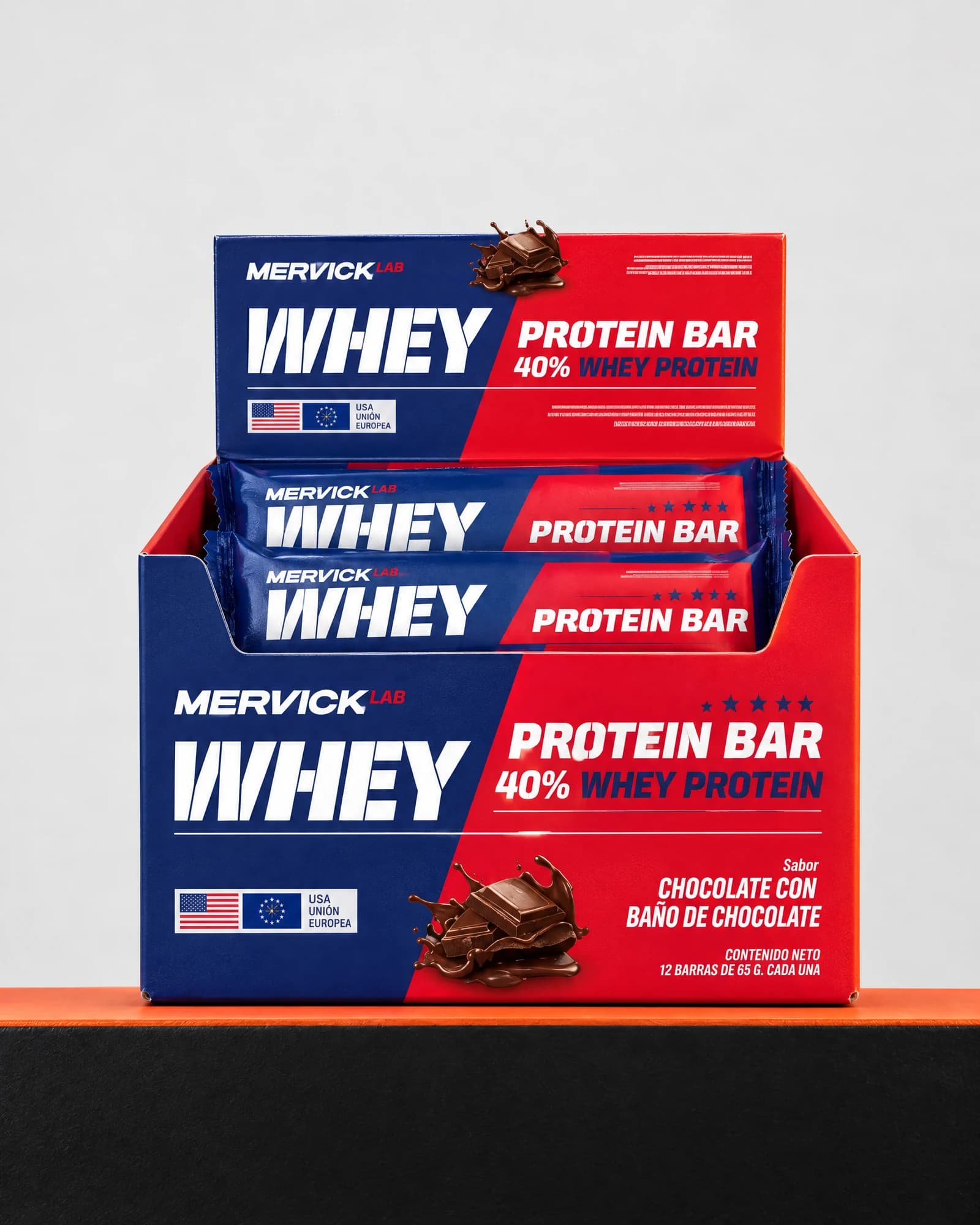 Mervick Whey Protein Bar 40%